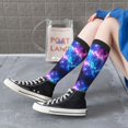 thumbnail image 7 of Women's Knee High Socks Galaxy Outdoor Casual Tube Socks, 7 of 7