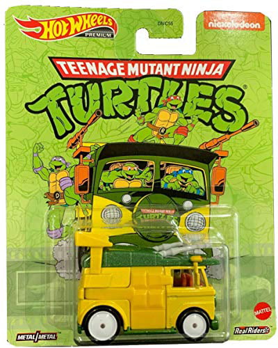 Hot Wheels 2020 Party Wagon Teenage Mutant Ninja Turtles Turtle Van lot of 6 