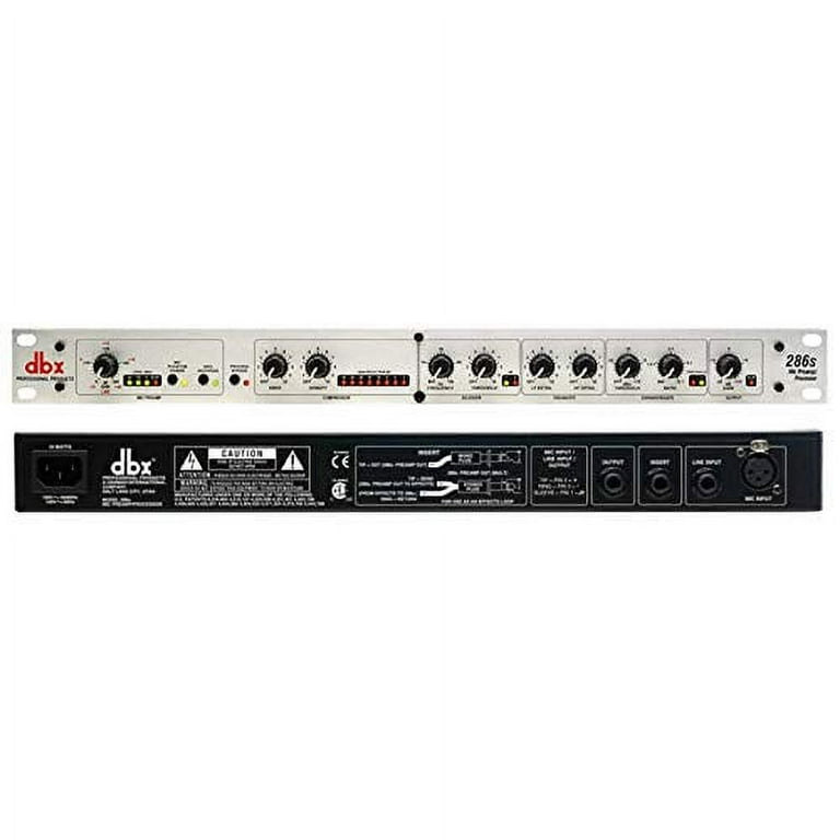 dbx 286s Microphone Preamp & Channel Strip Processor