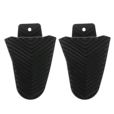 Miangastore Bike Pedal Covers 1 Pair Abs Black For Secure Connection During Cycling And Mountain Biking