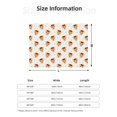 thumbnail image 5 of Yiaed Funny Corgi Print Blanket Throw Blanket Soft Cozy Flannel Blanket for Home Bed Sofa Couch Chair-60"x50", 5 of 6