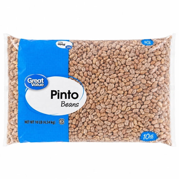 Great Value Pinto Beans, 10 lb