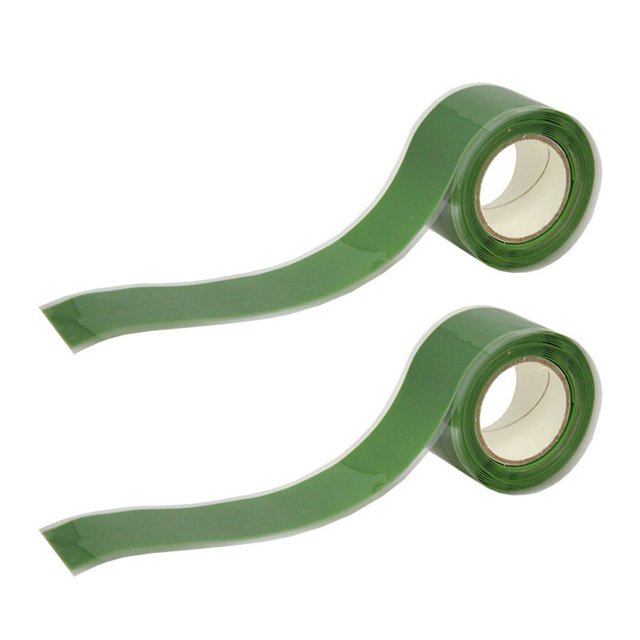 2Pcs Silicone Grip Tape For Kayak Canoe Dragon Boat Paddles Diving Hose Green
