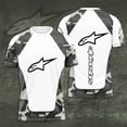 thumbnail image 1 of Camiseta De Verano De Manga Corta Para Hombre Alpinestars Astars Motogp Racing Nueva Moda Sublimación De Gran Tamaño, 1 of 4