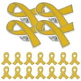 thumbnail image 1 of FUTUREORYY 20Ud Pins De Amarillo Para Y Apoyo A Sobre Cáncer De Mama, 1 of 6