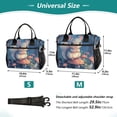 thumbnail image 2 of Medium Cooler Bag Lunch Bag Portable Meal Bag Work Meal Bag Outdoor Meal Bag Travel Meal Bag Picnic Meal Bag Going Out Meal Bag Big-eyed Squirrel, 2 of 6