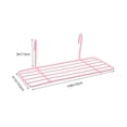 thumbnail image 2 of CRILSTYLEO 1-Pack Iron Wire Wall Shelf Hanging Storage Basket Rack for Closet Bathroom Cabinet Organizer, 2 of 8