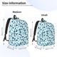 thumbnail image 2 of Easygdp Cute Shark Mochila de Lona Resistente para Laptop, Compatible con Laptops de 15 a 17 pulgadas, Ideal para Escuela, Trabajo y Viajes-Small, 2 of 5