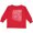 Red, variant on Arizona Word Salad- state outline Boys or Girls Long Sleeve Toddler T-Shirt