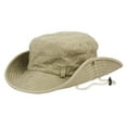 thumbnail image 3 of Washed Cotton Bucket Sun Hat With Chin Cord Strap, 3 of 11
