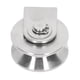 thumbnail image 1 of Polea Con Ranura En V Tamaño Estándar Menos Fricción Rueda De Oruga De Rodamiento Doble 48 Mm De Diámetro Desmontable Para Carros Industriales ANGGREK Hardware, 1 of 8