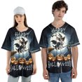 thumbnail image 4 of Happy Halloween Rat Terrier Witch Pumpkins Bats All Over Print 3D Baseball Shirt Ratty Dog Lover Softball Sport - 13012, 4 of 6