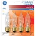 thumbnail image 1 of GE Lighting Canada 40 W Crystal Clear Bent Tip Bulb, 1 of 1