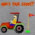 thumbnail image 3 of CafePress - Who's Your Caddy?! Zip Hoodie - Zip Hoodie, Classic Hooded Sweatshirt with Metal Zipper, 3 of 4