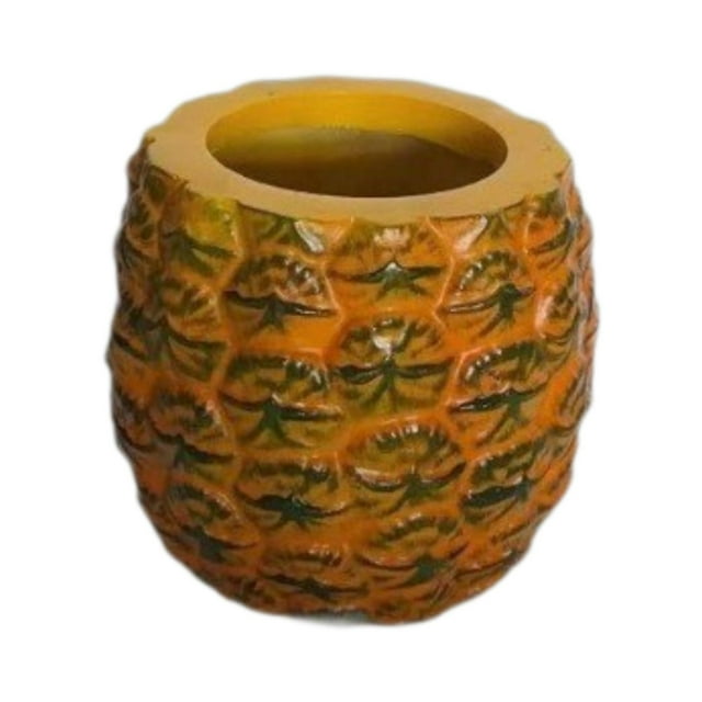 Jarrón de frutas moderno y novedoso, jarrón de resina con adorno de frutas, jarrón decorativo, florero. Forma de piña