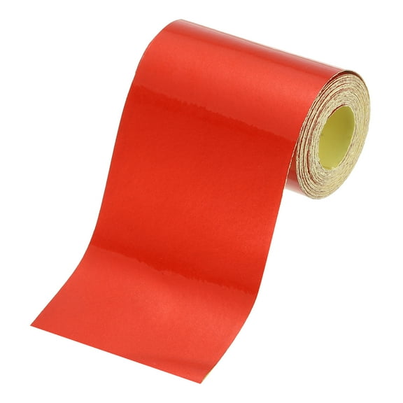 Uxcell Reflective Tape 2" x 10FT Adhesive Waterproof Tape Safety Warning Tape for Trailer Truck Car Bike Red