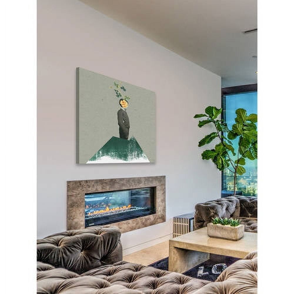 Marmont Hill "No Face" by Bengoa Vazquez Painting Print on Wrapped Canvas
