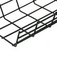 thumbnail image 5 of SEWCHICS Black Under Desk Cable Organizer Rack for Home Office Wire Management and Workspace Cord Holder, 5 of 8