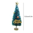 thumbnail image 3 of Fiudx Mini Árbol de Navidad, Plástico Colorido, Decoración Nevada, Portátil y Estable, Ideal para El Hogar y La Oficina, Ambiente Festivo, Tamaño 13,5 X 5 X 5 Cm, Fácil de Instalar., 3 of 6