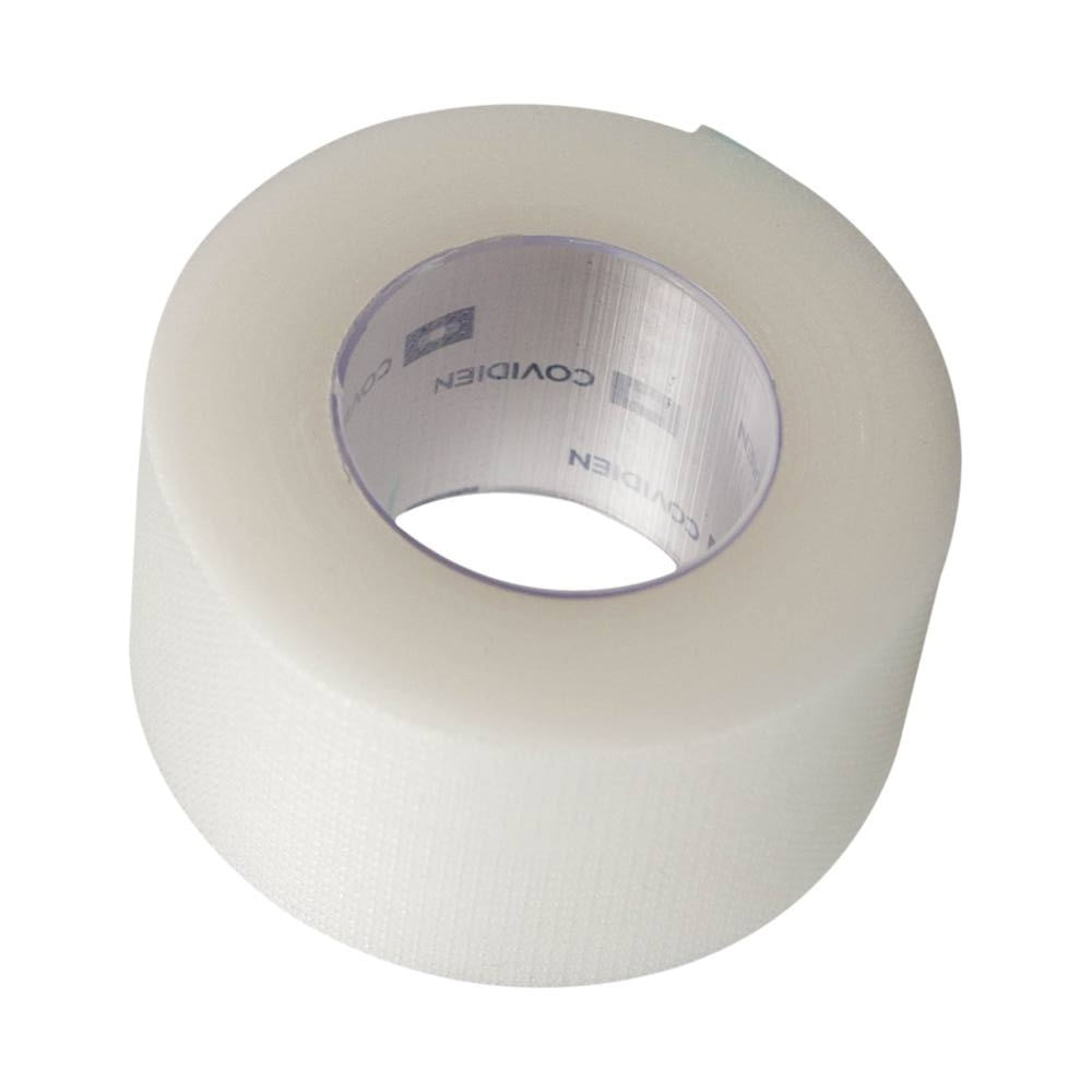 Curity Medical Tape Plastic 1 Inch X 10 Yard Transparent NonSterile, 8534C - Pack of 12