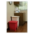 thumbnail image 7 of Rubbermaid Commercial FG614300RED 8 Gallon Indoor Utility Step-On Plastic Waste Container - Red, 7 of 7
