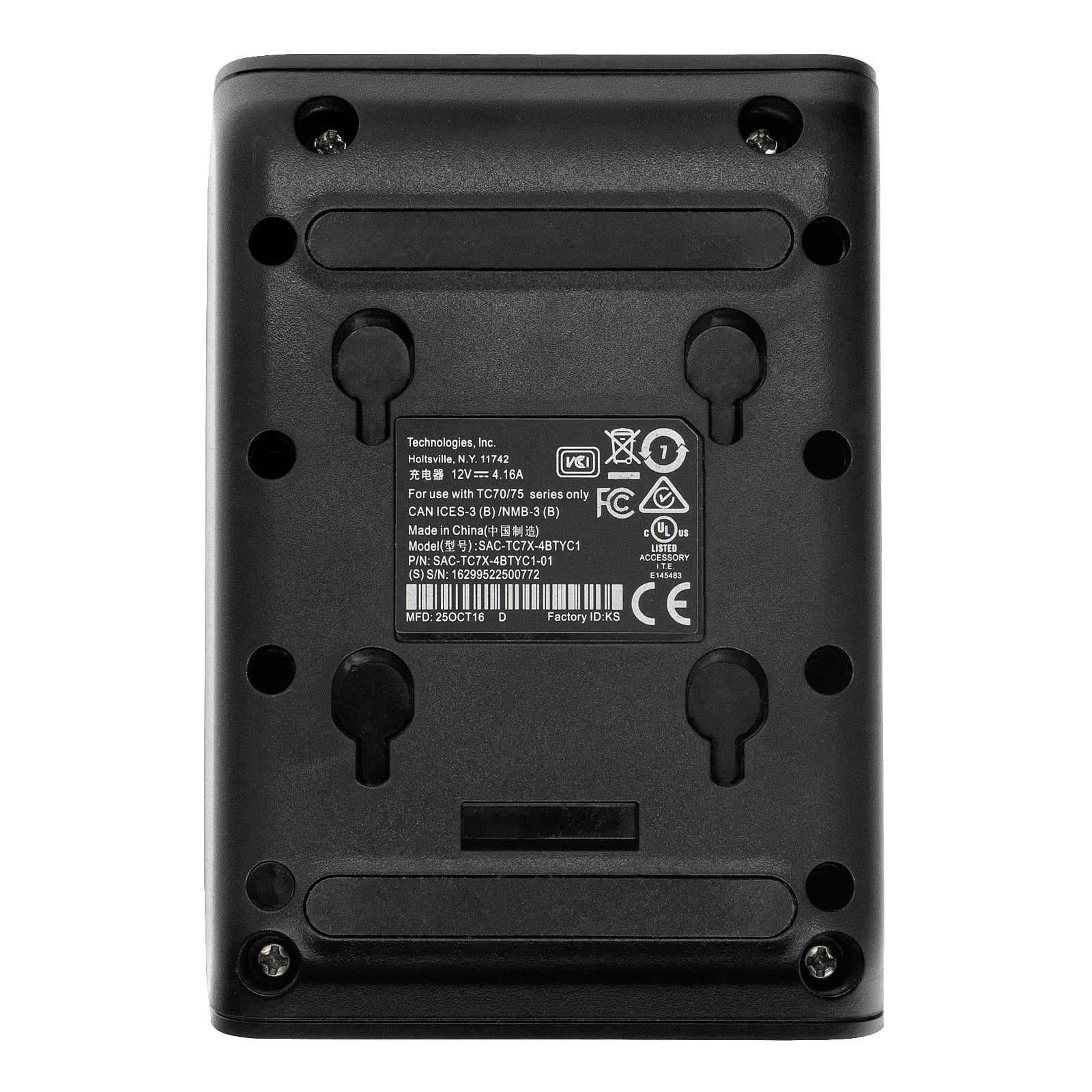 4-Slot Battery Charging Cradle SAC-TC7X-4BTYC1 with power supply For TC70 TC75