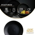 thumbnail image 5 of Thyme & Table Stoneware Dinner Plate, Black Onyx Collection, 5 of 6