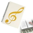 thumbnail image 1 of Dossier Musical 60 Pages, Format A4/lettre Inscriptible et Détachable pour Pratique et Performance (Blanc), 1 of 9