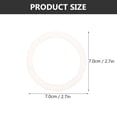 thumbnail image 2 of 20-Pack Silicone Sealing for Jar Lids, Leakproof Jar Gaskets, Replacement Seals for Canning Jars, 2 of 6