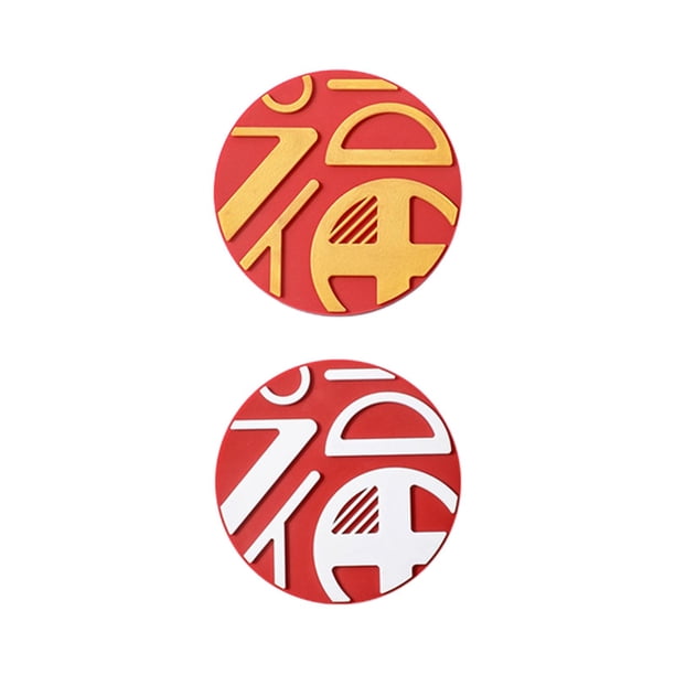 2x Imanes de silicona para nevera para frigoríficos Restaurante Adornos de regalo de Año B Sunnimix imanes de nevera