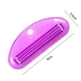 thumbnail image 6 of iaksohdu 3Pcs Toothpaste Squeezers Ergonomics Colorful Multi-use Plastic Manual Tool Squeezing Universal Face Cleanser Rolling Squeezing Dispensers Bathroom Supplies, 6 of 8