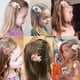 thumbnail image 5 of Pinzas para el pelo BFNAAGirl con forma de flor de cocodrilo, juego de 6 piezas, 5 of 9