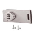 thumbnail image 2 of Pestillo de puerta de gabinete Macarena Cerradura de combinación sin llave 3 Plata 45 pulgadas, 2 of 8