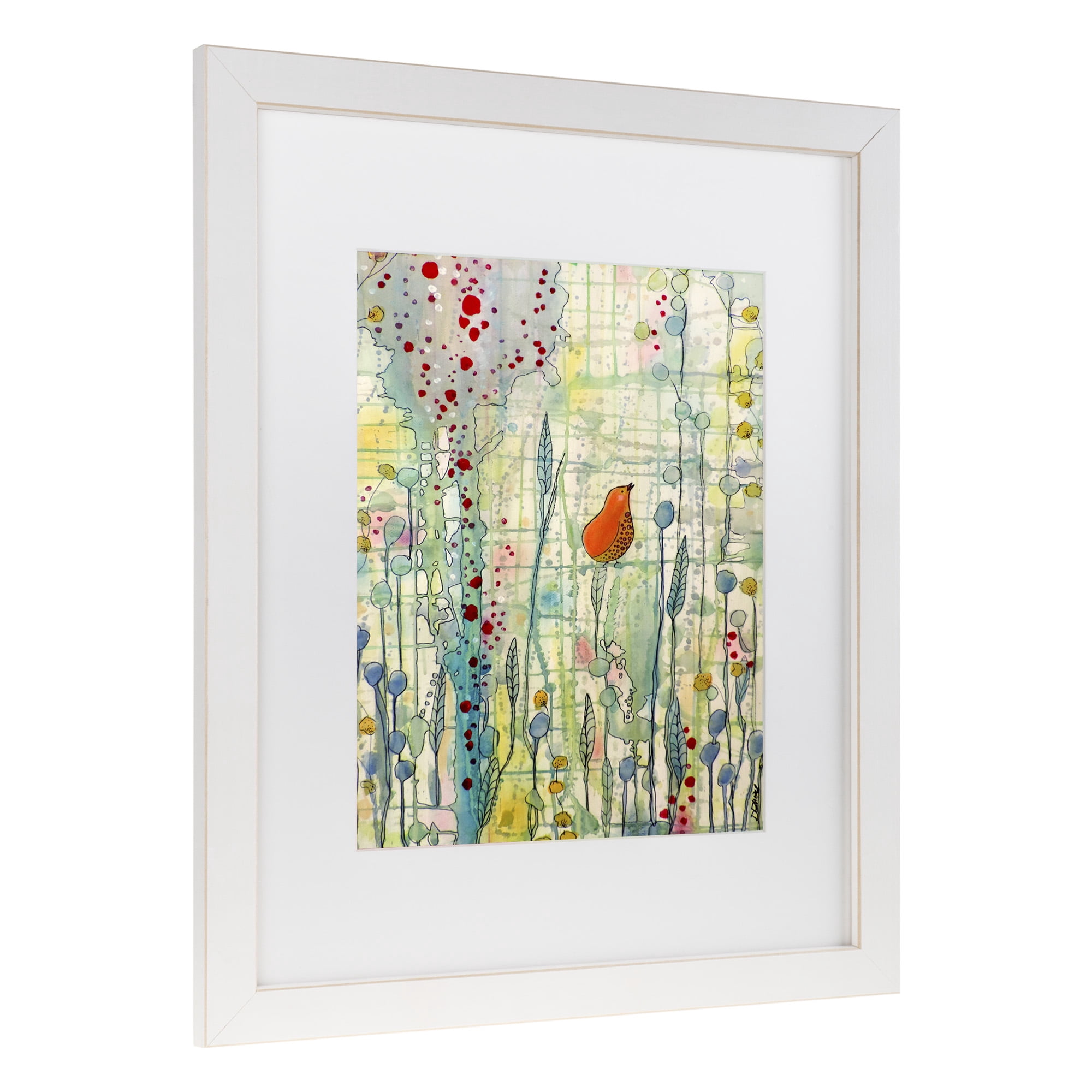 Sylvie Demers 'Alpha' Matted Framed Art