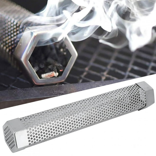 YLSHRF Portable Smoker Tube, Practical BBQ Smoker Tube, For Gas Grill Electric Grill