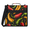 Green, variant on Jiaoprinted Fiery Dragon Zipper Binder, Dragon 3 D-Ring Binder, Multi-Pocket Expanding Organizer Bag with Handle and Shoulder Strap for Travel Work
