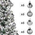 thumbnail image 2 of Affordablo Warehouse Sale Clearance Shatterproof Xmas Bulbs Decorations Set for DIY,Wedding,Party and Home Decoration Gold Ball Christmas Ornaments Christmas Ornaments Cream Quick Dry Shower Mat, 2 of 5