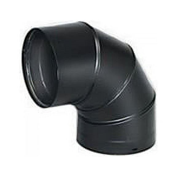 M & G Duravent 6DVL-E90 6 Inch  Dura-Vent DVL Double-Wall 90 Deg Sectioned  Non-adjustable Elbow