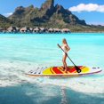 thumbnail image 6 of 10'6'' Adults Inflatable Stand Up Paddle Board,330 LBs,Premium Paddle Board with Non-Slip Deck Design,Full Accessorie, Multifunctional Paddle Boards for Adults,Youth and Animal to Surfing，Yellow, 6 of 7