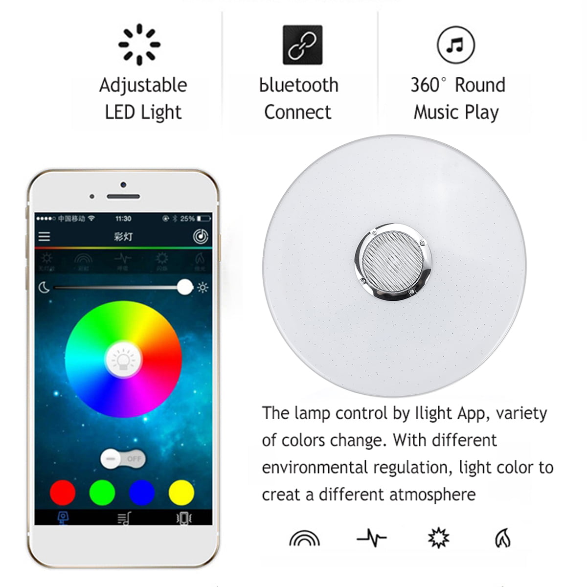 Google Home and Siri DL102-6, 4 Pack 6 Inch 15W E26 2700K-6500K RGBCW Smart WiFi LED Recessed Ceiling Light Remote Control Color Changing 120W Soffit Pot Light Compatible with Alexa No Hub