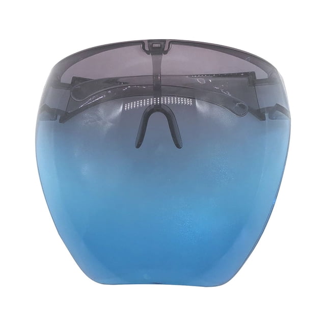 Mefallenssiah Multicolor Protective Sunglasses Lightweight Visor Full Face Cover 400