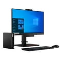 thumbnail image 3 of Lenovo ThinkCentre M75q Gen 2 11JN002RUS Desktop Computer - AMD Ryzen 7 PRO 5750GE Octa-core (8 Core) 3.20 GHz - 16 GB RAM DDR4 SDRAM - 512 GB NVMe M.2 PCI Express PCI Express NVMe SSD - Tiny - Bla..., 3 of 11