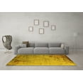 thumbnail image 3 of Ahgly Company Indoor Rectangle Oriental Yellow Industrial Area Rugs, 3' x 5', 3 of 4