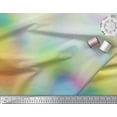 thumbnail image 2 of Soimoi Japan Crepe Satin Fabric Ombre Tie-Dye Print Fabric by The Yard 42 Inch Wide, 2 of 3