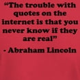 thumbnail image 3 of CafePress - The Trouble With The Internet T Shirt - Men's Classic Graphic Cotton T-Shirt, 3 of 4