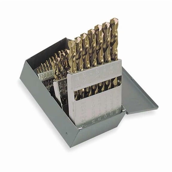 Chicago-Latrobe Jobber Drill Set,29 pc,Cobalt 57850