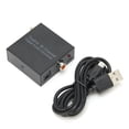 thumbnail image 2 of Optical to Coax Audio Converter Optical Coaxial Digital SPDIF BiDirectional Switch, 2 of 8