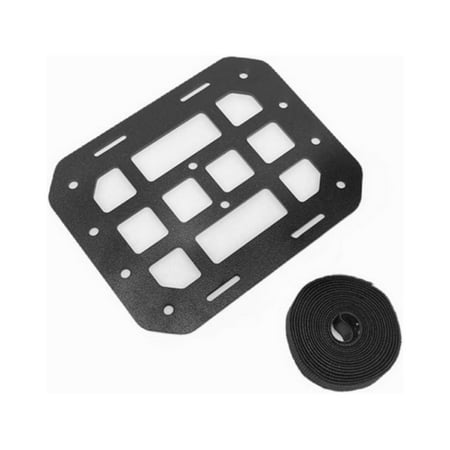 Furulu 1PCS Tactical Rigid MOLLE Panel Car Seat Back headrest Gun Rack Display Storage