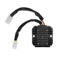 thumbnail image 4 of Motorcycle Rectifier, Vibration Resistant Scooter Rectifier Regulator Aluminum Alloy  For Maintenance, 4 of 8