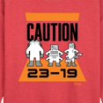 thumbnail image 2 of Monsters Inc. - Caution 2319  - Women's Lightweight French Terry Pullover, 2 of 5